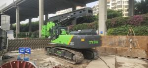 China Deep Foundation Borehole Piling Machine High Power Engine Drilling Rotary Hydraulic factory