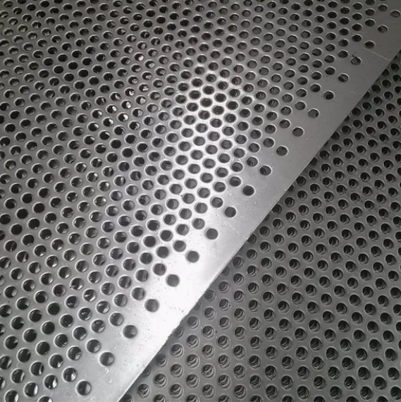 Round Hole Perforated Metal Mesh Stainless Steel Punching Mesh