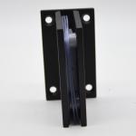 Stainless steel Bathroom hinge RS802, Square 90 degree, wall to glass connector