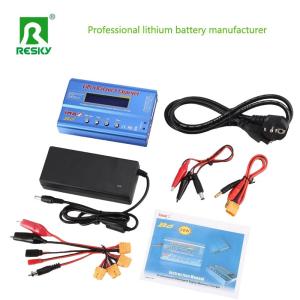 China Digital LCD Fast RC Battery Balance Charger IMAXB6 80W 6A For RC Lithium Battery factory