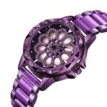 3ATM Water Resistant Mnimalist Quartz Watch Ladies Alloy Case Fashion Wrist