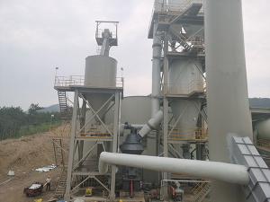 China 325 Mesh Slag Vertical Raw Mill Cement Plant Large Scale 5000kw factory