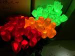 Outdoor ROSE flower LED Fairy String Lights Christmas Party Wedding Holiday