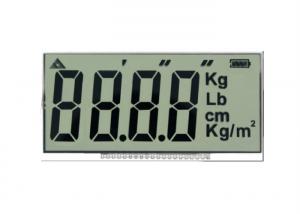 China Positive Reflective 4 Digit 7 Segment Display For Electronic Scale Static Driving Method on sale