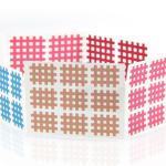 Cohesive Elastic Medical Tape Bandages Cross Acupuncture Sticker Pain Relief