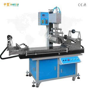 China Semi Auto Heat Transfer Machine For Plate Round Packing factory