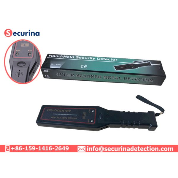 China Adjustable Sensitivity Security Metal Detector Wand High Sensitive Scanner Tool factory