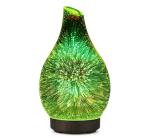 3D Glass Fireworks Aroma Essential Oil Diffuser Mist Maker Ultrasonic Humidifier