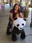 Hansel children plush battery operated zoo animal plush toy rides for shopping