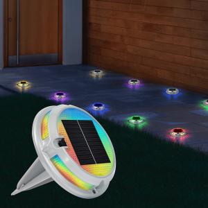 China 20 Lumens IP67 Waterproof Solar Powered Dock Light for Outdoor Lighting factory