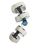 Universal Telescopic Hinged Post Op Xxxl Knee Brace With ROM And Foam Pad