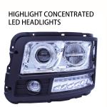 Black Foton Aumark Original Delon F3000 Truck Assembly with 24V LED Headlight