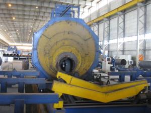 China Pipe Shot Blasting Machinery Cleaning Equipment Hydraulic System factory