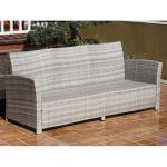 Leisure Outdoor AJUNION All Hand Woven Wicker Garden Furniture Set with Tempered