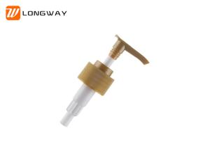 China Durable PP Cosmetic Pump Dispenser Top , Plastic Lotion Pump Replacement factory