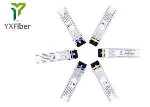 China CWDM SMF 155Mbps 40km 60km 80km SFP Fiber Transceiver factory