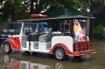 Classic Type Electric Patrol Car And Fire Fighting Vehicle for Eight Passengers