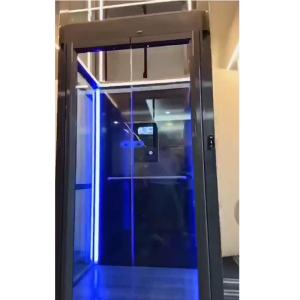 China 15M Travel Heavy Duty Compact Residential Elevators Home With Enhanced Microcomputer Control on sale