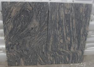 China Polished G441 China Light Grey pink Juparana Imperial Sand Wave Granite Tread stone tiles slabs factory