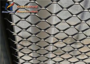 China Balustrades Aluminum Expanded Mesh Screen 1.5mm Diamond Pattern factory