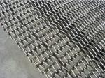 Honeycomb Metal 4mm Wire Mesh Belt Fire Retardant Stainless Steel 304 Custom