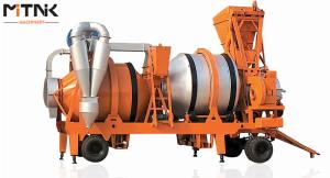 China SLHB-20 Double Drum Mobile Intermittern Asphalt Plant factory