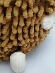 OEM ODM Cute Hedgehog Toy Stuffed Animal Chenille Cord Velour And PP Cotton