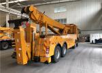 360 Rotating Crane Road Wrecker Truck 400hp 8*4 Heavy Duty Recovery Truck