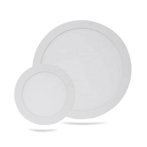 China Small Plastic IP20 Round Recessed Led Panel Light Ultra Slim Indoor Lighting factory