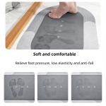 Print Pattern Absorbent Waterproof Eco-friendly Anti-slip Mat for Kitchen