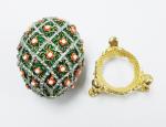 Faberge Egg Trinket Jewelry Box with Rose for Sale Rose Jewelry Trinket Box Rose