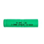 2.4v 230mah Nickel Metal Hydride Battery Pack For Consumer Electronics