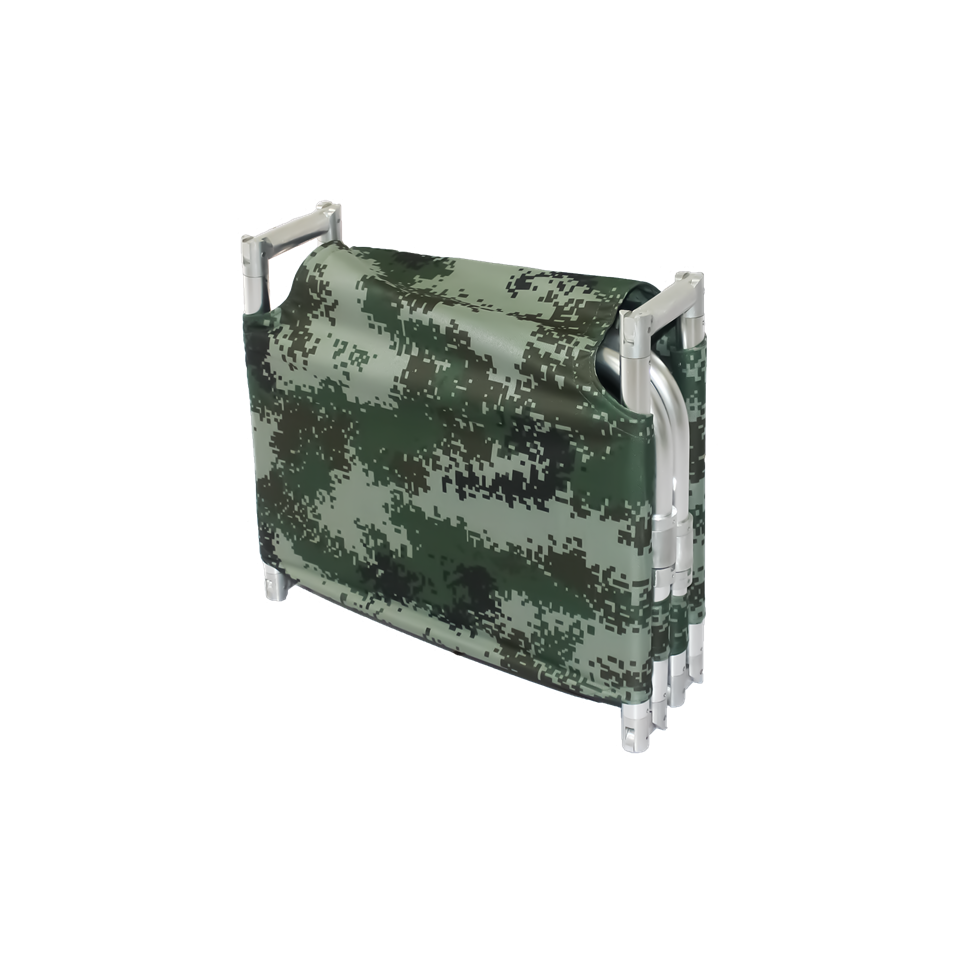 46 X 48 X14cm Folding Medical Stretcher Military Green Aluminum Alloy 7kg