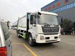 Used Diesel Trucks 8 Meters Long 10m³ Loading Capacity Dongfeng Refuse Compactor