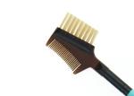 Professional Foundation Eye Brow Brush with Exfoliating Brush , Synthetic Hair