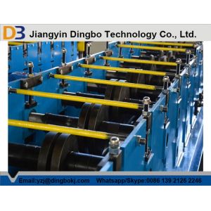 China Cr12C Shape Double Layer Roll Forming Machine PLC Vector Inverter on sale