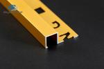 Anodized Aluminium Edge Trim Profiles With Hole Punched 0.7-2mm Thickness