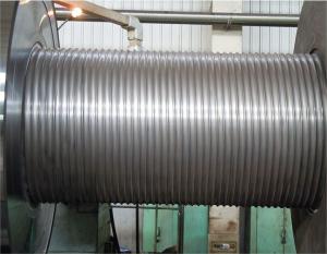 China Customizable Lebus Sleeve Folding Line Rope Groove Or Spiral Groove Winch Drum Leather Alloy Steel factory