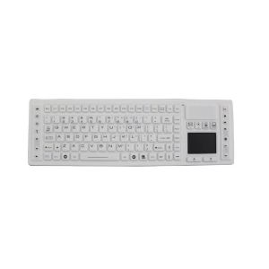 China Rugged Touchpad Silicone Industrial Desktop Keyboard For Hygienic factory