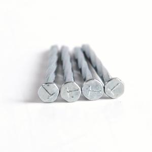 China Concrete Angular Spiral Steel Nail 45# 55# Carbon Steel For Building factory