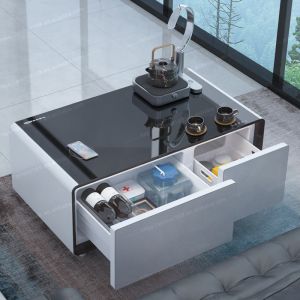 Modern Style Multifunctional Nordic Luxury Side Table Wireless Charging and