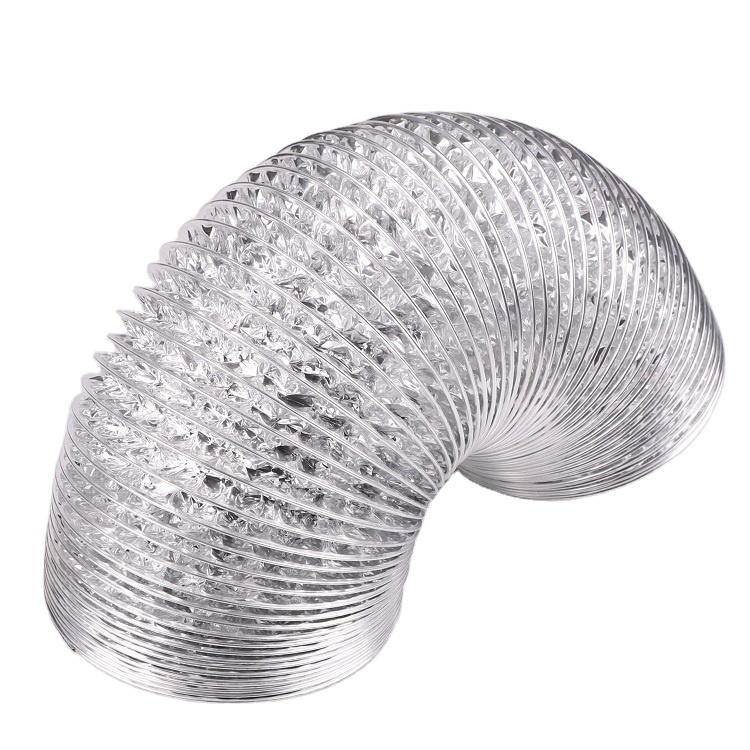Flexible Duct For Exhaust Fan 10 Inch 12 Inch Soft And Flexible For Food Beverage