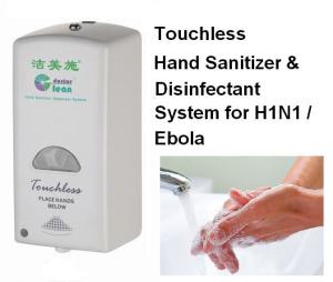 China Hospital Hand Washing Touchless Hand Sanitizer Dispenser 800 - 1000ML Capacity factory