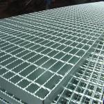 Anti Slip Floor Serrated Steel Grating Hot Dip Galvanized