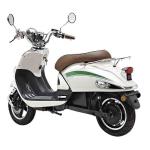 EEC White 3000W EEC Electric Moped Scooter LS-EZNEN UF4 L6570 For Working