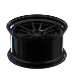 Gloss Black Lips 2 Piece Forged Wheels For Volkswagen T6 20inch Satin Face Rims