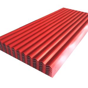 China 6ft PPGI Roof Sheet 60g Galvanized Colour Coated Roofing Sheet factory