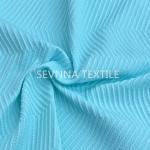 Uv Protection Recycled Swimwear Fabric 100cm Width Chlorine Resistance