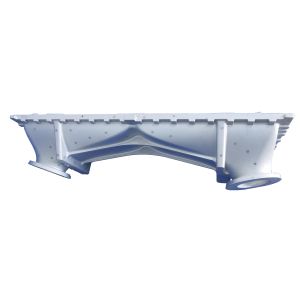 China 1300 * 450 Sand Casting Aluminum Parts Connection Housing For Intercooler Weight 34kg on sale