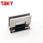 Hydraulic Glass Hinge for Hotel Shower Door Wall Mount 600-800mm Width Stainless